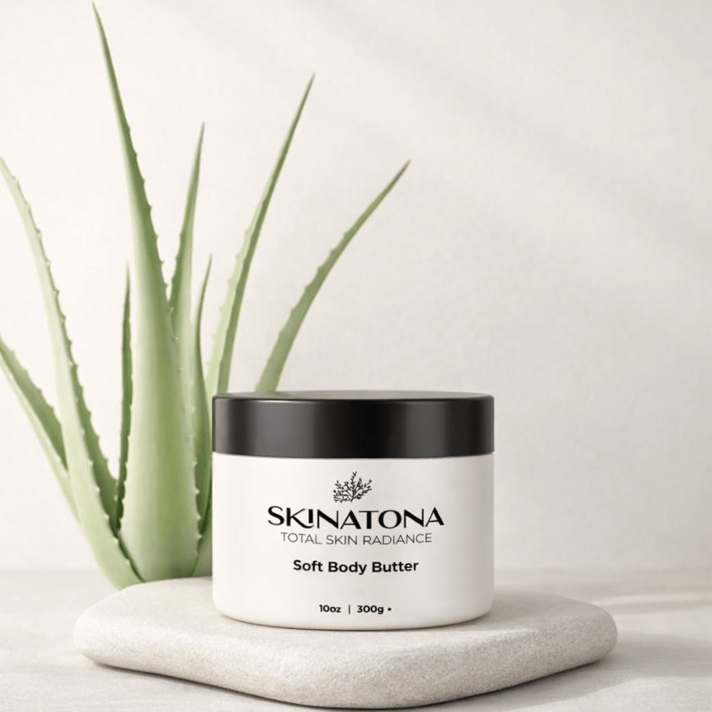 Soft Body Butter Deep Moisturizing Shea & Cocoa Formula - Skinatona