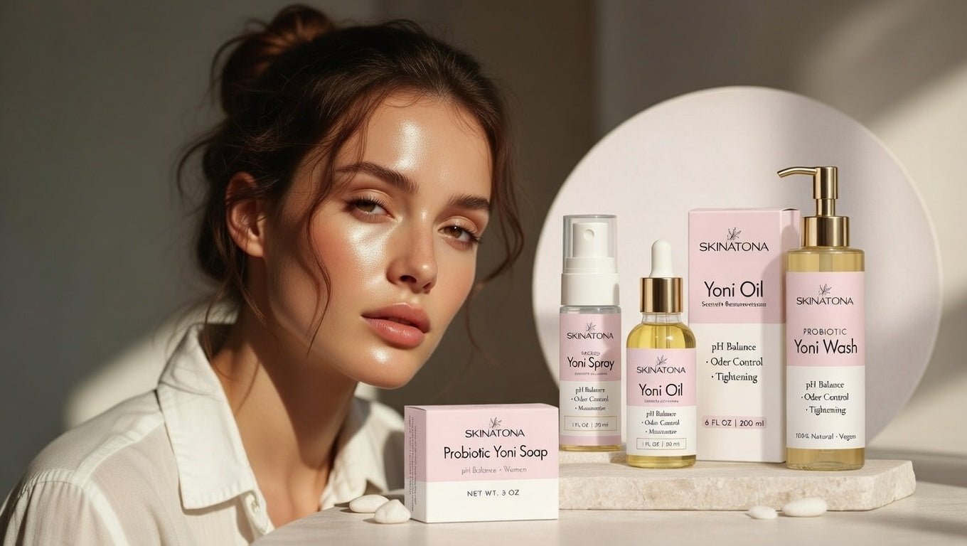 Yoni Private Collection, Complete Feminine Care Set - Skinatona
